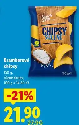 Lidl Bramborové chipsy, 150 g nabídka