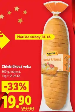 Lidl Chlebíčková veka, 360 g nabídka