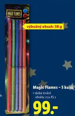 Lidl Magic Flames - 5 kusů nabídka