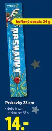 Lidl Prskavky 28 cm nabídka