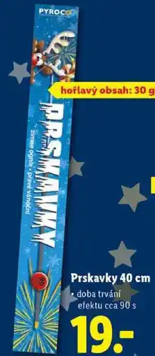 Lidl Prskavky 40 cm nabídka