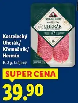 Lidl Kostelecký Uherák/Křemešník/Hermín, 100 g nabídka