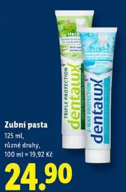 Lidl Zubní pasta, 125 ml nabídka