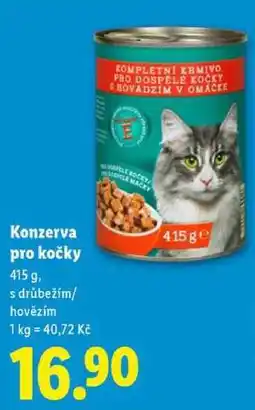 Lidl Konzerva pro kočky, 415 g nabídka