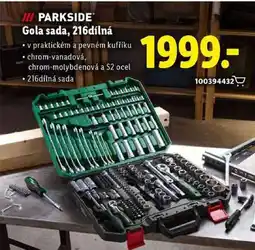 Lidl Gola sada, 216dílná nabídka