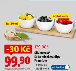 Lidl Silvercrest Sada misek na dipy Premium nabídka