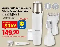 Lidl Silvercrest personal care Odstraňovač chloupků na obličeji 4 v 1 nabídka
