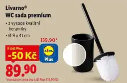 Lidl Livarno WC sada premium nabídka