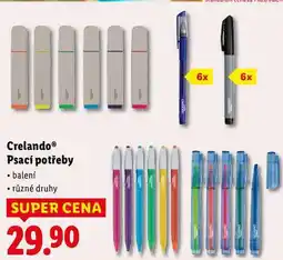 Lidl Crelando Psací potřeby nabídka
