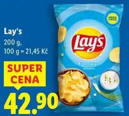 Lidl Lay's, 200 g nabídka