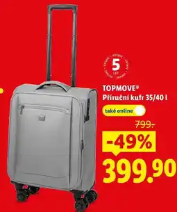 Lidl TOPMOVE Příruční kufr 35/40 l nabídka