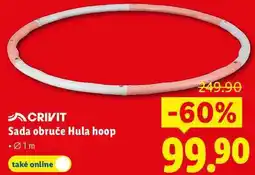 Lidl CRIVIT Sada obruče Hula hoop nabídka