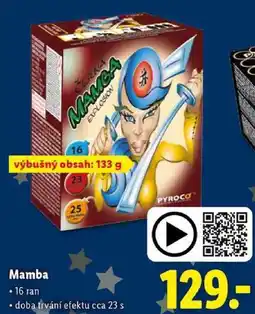 Lidl Mamba nabídka