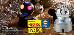 Lidl Livarno Party LED světlo nabídka