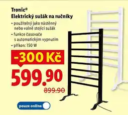 Lidl Tronic Elektrický sušák na ručníky nabídka