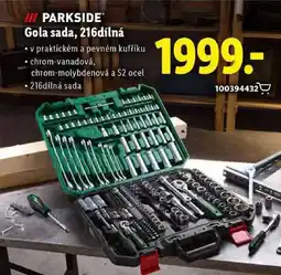 Lidl Gola sada, 216dílná nabídka