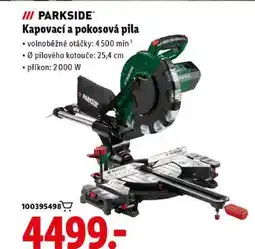 Lidl Kapovací a pokosová pila nabídka