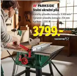 Lidl Stolní okružní pila nabídka