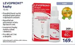 Benu LEVOPRONTⓇ kapky nabídka