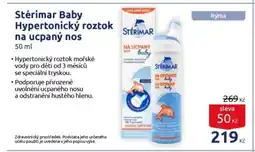 Benu Stérimar Baby Hypertonický roztok na ucpaný nos nabídka