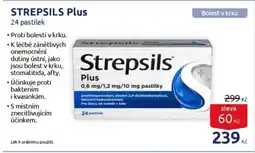 Benu STREPSILS Plus nabídka