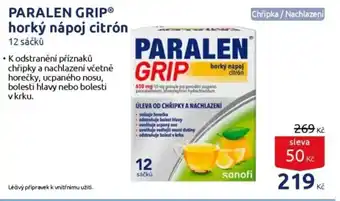 PARALEN GRIP® horký nápoj citrón