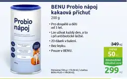 Benu BENU Probio nápoj kakaová příchuť nabídka