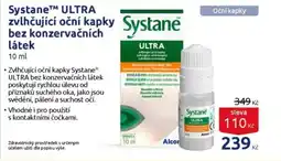 Benu Systane Ultra zvlhčující oční kapky bez konzervačních látek nabídka