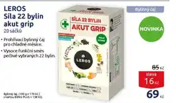 Benu LEROS Síla 22 bylin akut grip nabídka