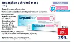 Benu Bepanthen ochranná mast nabídka