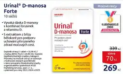 Benu UrinalⓇ D-manosa Forte nabídka