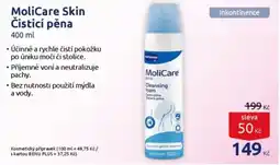 Benu MoliCare Skin Čisticí pěna nabídka