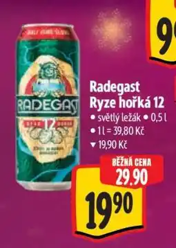 Albert Radegast Ryze Hořká 12 nabídka