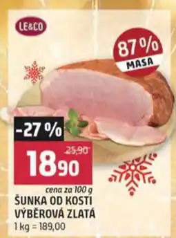 Terno Šunka od kosti výběrová zlatá nabídka