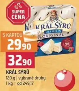 Terno Král sýrů nabídka