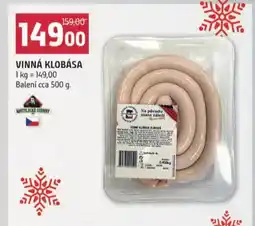 Terno Vinná klobása nabídka