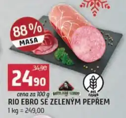 Terno Rio ebro se zeleným pepřem nabídka