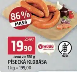 Terno Písecká klobása nabídka