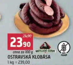 Terno Ostravská klobása nabídka