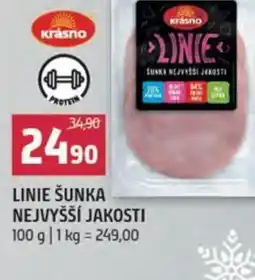 Terno Linie šunka nejvyšší jakosti nabídka