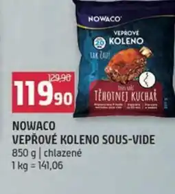 Terno Nowaco vepřové koleno sous-vide nabídka