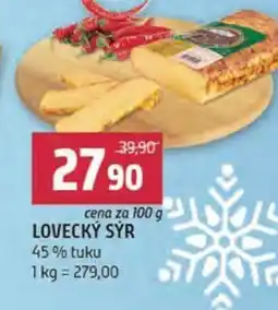 Terno Lovecký sýr nabídka