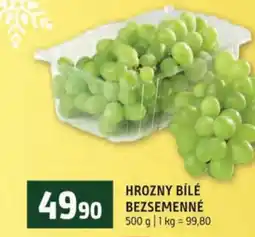 Terno Hrozny bílé bezsemenné nabídka