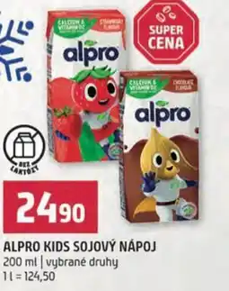 Terno Alpro kids sojový nápoj nabídka