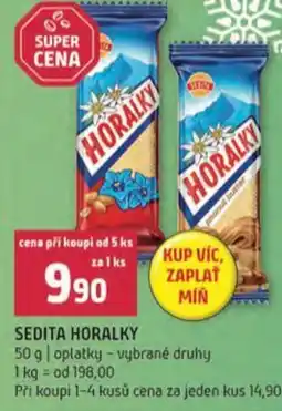 Terno Sedita horalky nabídka