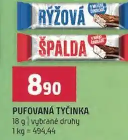 Terno Pufovaná tyčinka nabídka