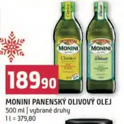 Terno Monini panenský olivový olej nabídka