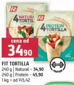 Terno Fit tortilla nabídka