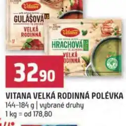 Terno Vitana velká rodinná polévka nabídka