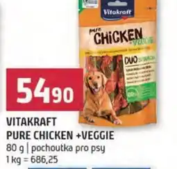 Terno Vitakraft pure chicken +veggie nabídka